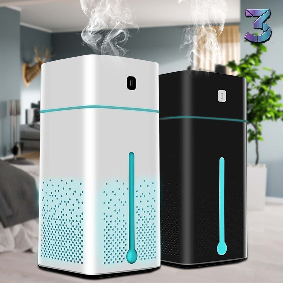 Air Purifier & Humidifier – Luchtzuiveraar met bevochtiging