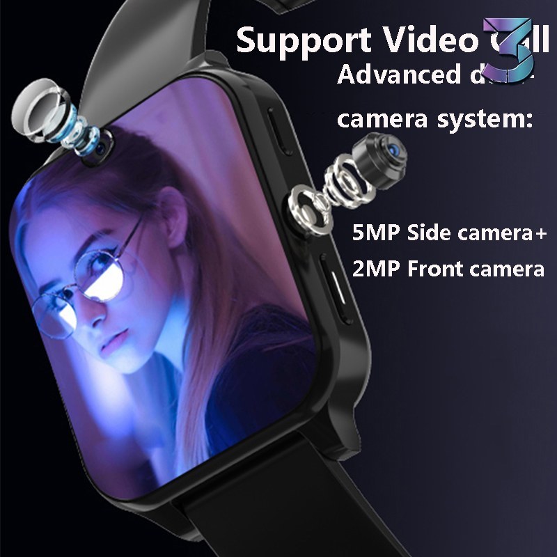 Smart Watch Android HD – Groot scherm, games & muziek