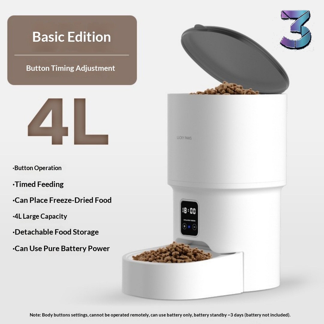 WiFi Smart Pet Feeder met App‑bediening en geplande voedingen