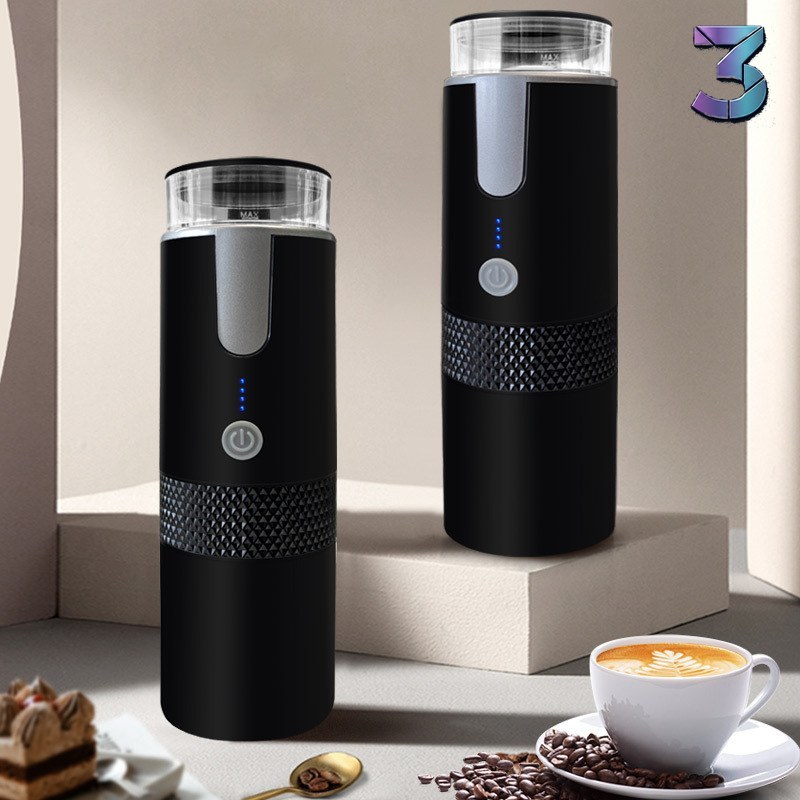 Draagbare Draadloze Elektrische Koffiemachine - Compact & Plug‑and‑Pla