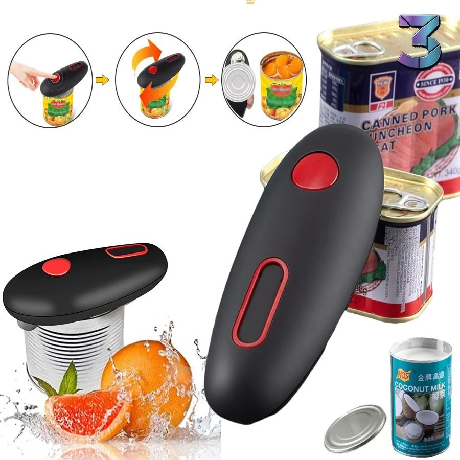 Automatische elektrische blikopener – één‑touch, draagbaar