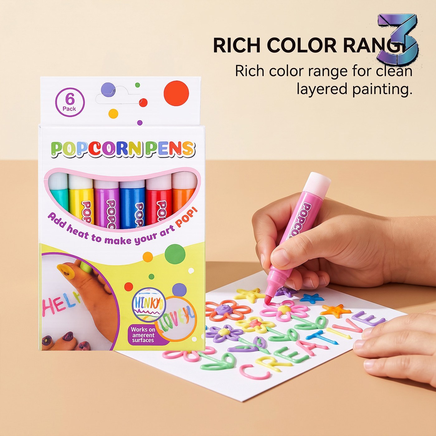 Popcorn Expansion Pen – 6 stuks per doos