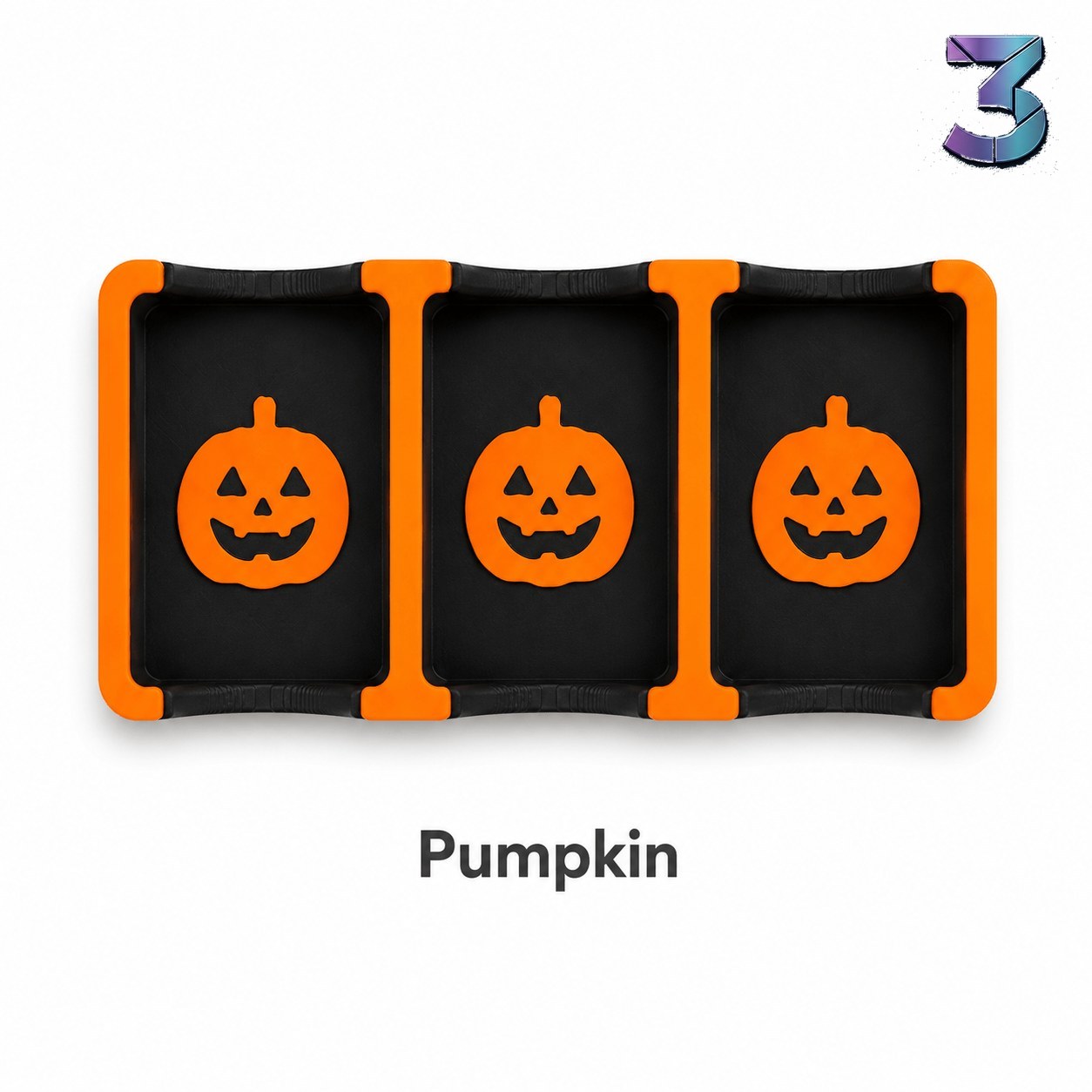 Halloween Mahjong Passende Tray met 3 Tegelhouder – Spookachtig Access