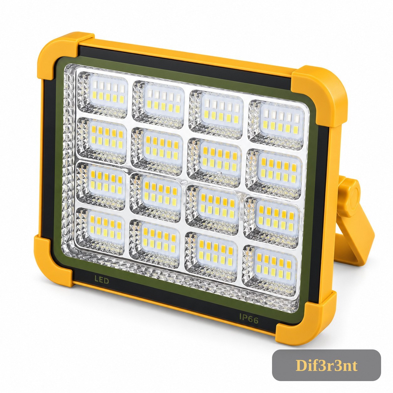 Solar Power LED Flood Light W887B met Type‑C oplaadpoort