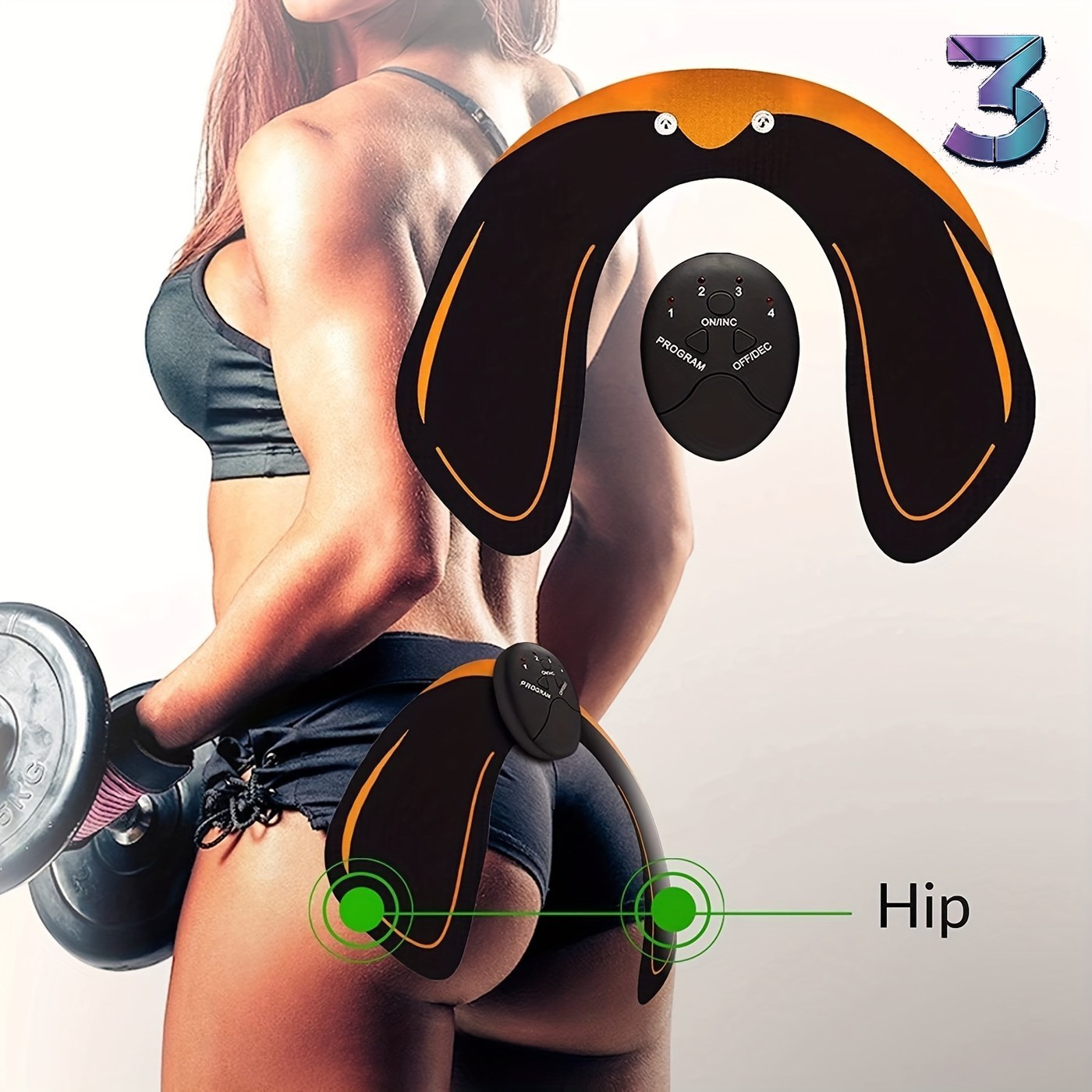 Hip Trainer – Draagbaar U-vormig Butt Lift Trainingsapparaat