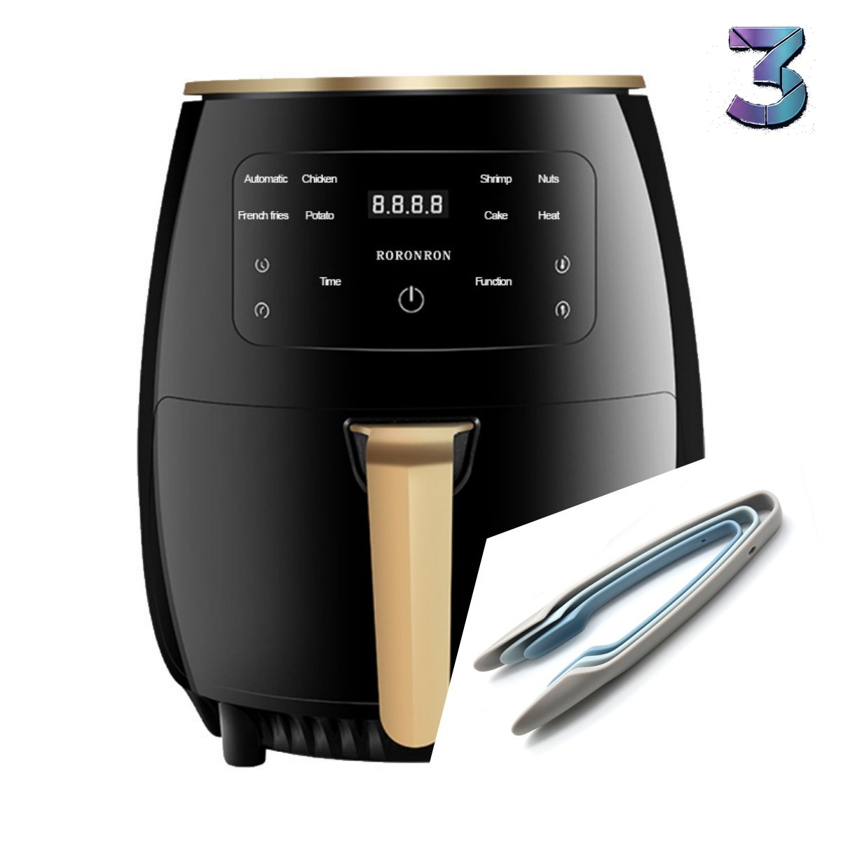 Air Fryer Smart Touch Home – Elektrische Airfryer voor Gemakkelijk Kok