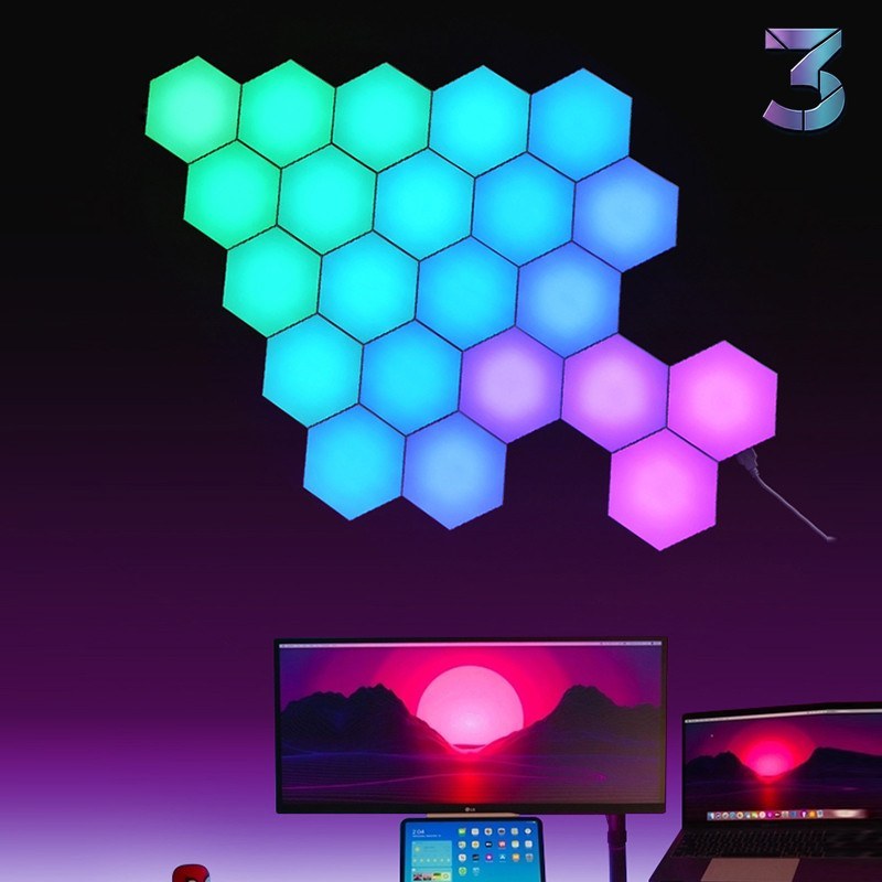 Smart Quantum Color-changing Honeycomb Sfeerverlichting