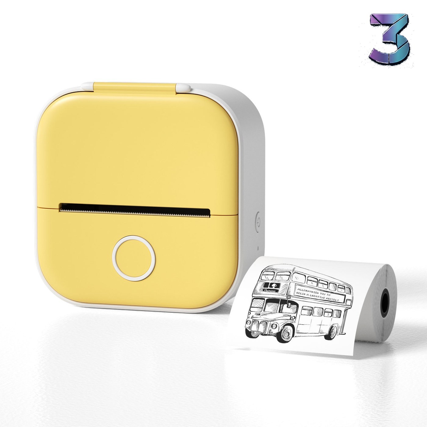 Mini Thermal Labelprinter – Bluetooth, draagbaar, ideaal voor thuis & 