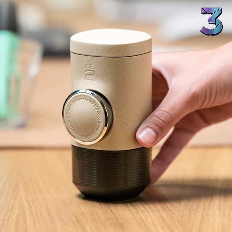 Manual Espresso Portable Capsule Coffee Machine - compact en gebruiksv